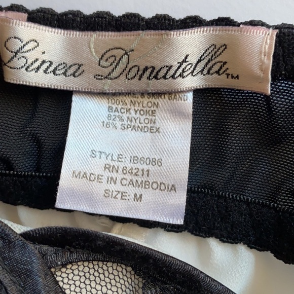 Linea Donatella Babydoll Chemise top only, Size M - Picture 9 of 11